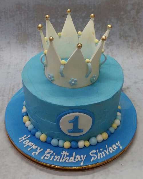 Crown Birthday Cake