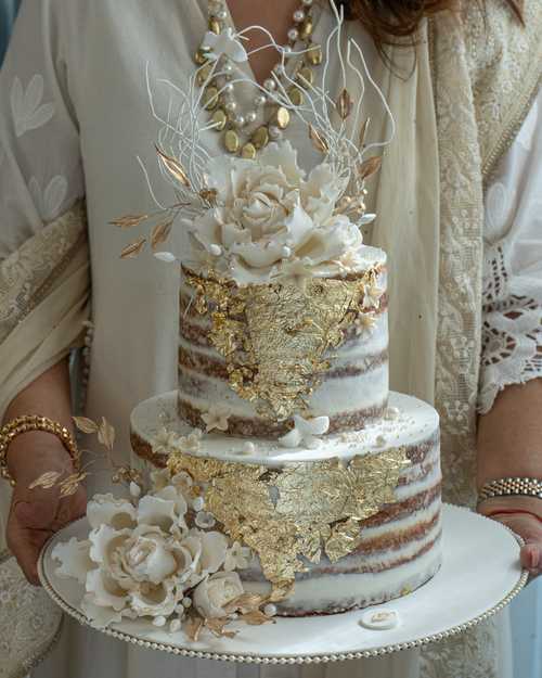 Wedding cake by Deliciae