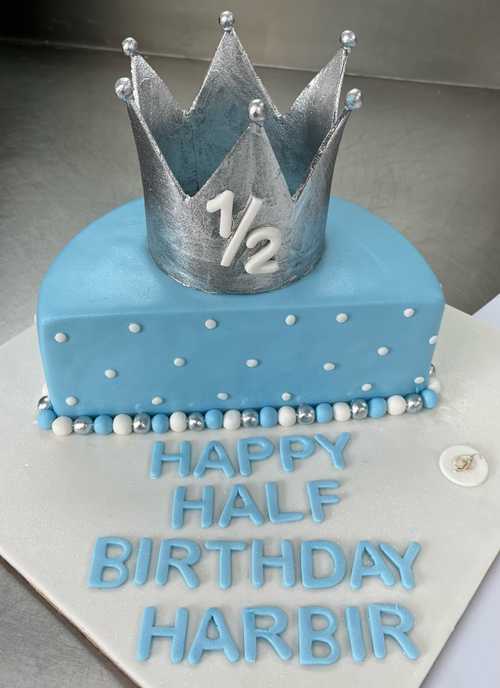 Half Birthday Cake Online