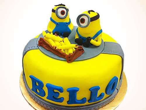 Minion-Theme-Cake-Online