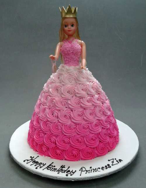 3D Doll Cake