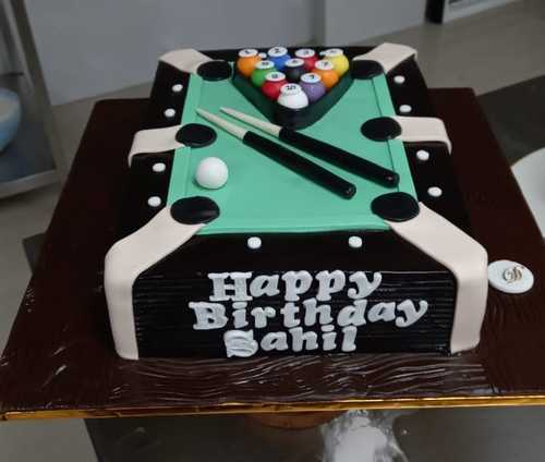 Sports Theme Birthday Cake